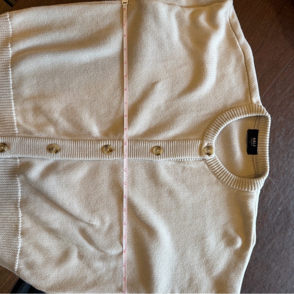 Able Cream Knit Sweater - Picture 5 of 5